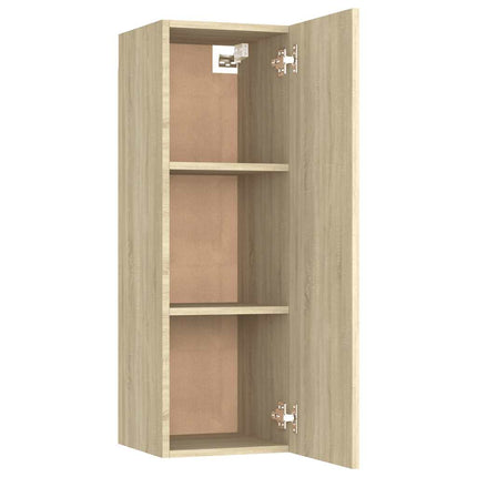 TV-skåp sonoma-ek 30,5x30x90 cm konstruerat trä