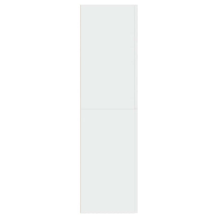 TV-skåp vit 30,5x30x110 cm konstruerat trä