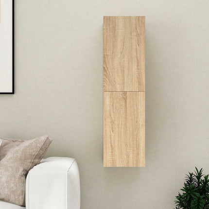 TV-skåp sonoma-ek 30,5x30x110 cm konstruerat trä