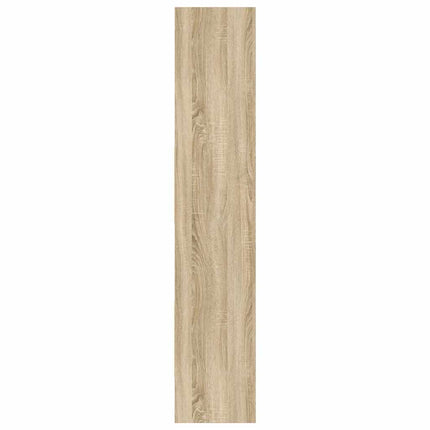 Bokhylla sonoma-ek 40x35x180 cm konstruerat trä