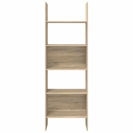 Bokhylla sonoma-ek 60x35x180 cm konstruerat trä