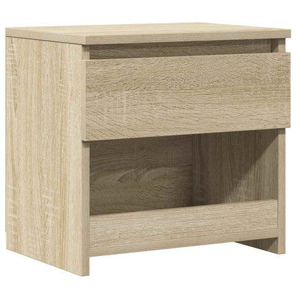 Sängbord sonoma-ek 40x30x39 cm konstruerat trä