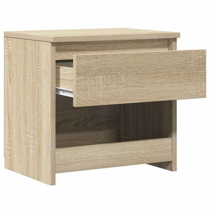 Sängbord sonoma-ek 40x30x39 cm konstruerat trä