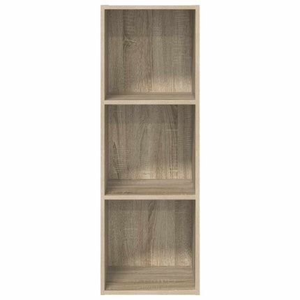 Väggmonterad tv-bänk somona-ek 37x37x107 cm konstruerat trä
