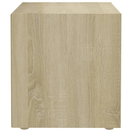 TV-bänk sonoma-ek 37x35x37 cm konstruerat trä