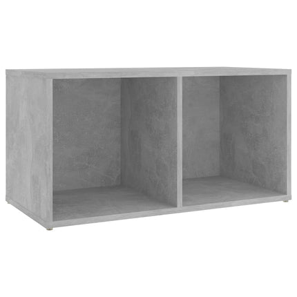 TV-bänk betonggrå 72x35x36,5 cm konstruerat trä