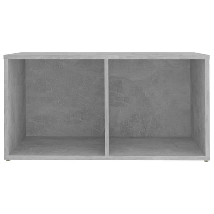TV-bänk betonggrå 72x35x36,5 cm konstruerat trä