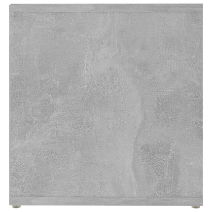 TV-bänk betonggrå 72x35x36,5 cm konstruerat trä