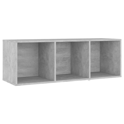 TV-bänk betonggrå 107x35x37 cm konstruerat trä