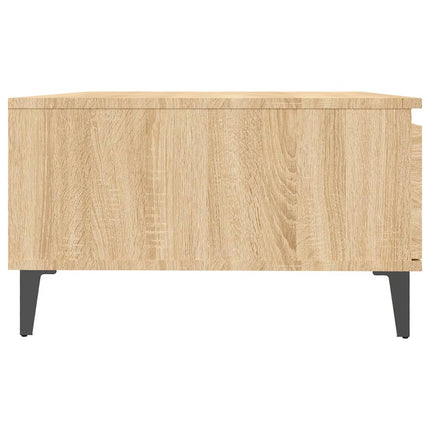 Soffbord sonoma-ek 90x60x35 cm konstruerat trä