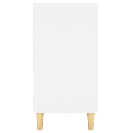 Skänk vit 103,5x35x70 cm konstruerat trä
