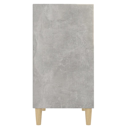 Skänk betonggrå 57x35x70 cm konstruerat trä