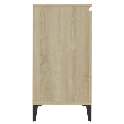 Skåp sonoma-ek 60x35x70 cm konstruerat trä