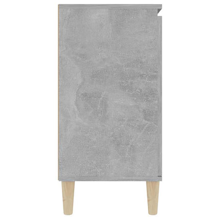 Skänk betonggrå 101x35x70 cm konstruerat trä