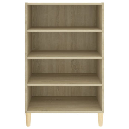 Skänk sonoma-ek 57x35x90 cm spånskiva