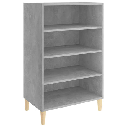 Skänk betonggrå 57x35x90 cm konstruerat trä