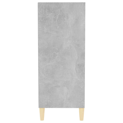 Skänk betonggrå 57x35x90 cm konstruerat trä