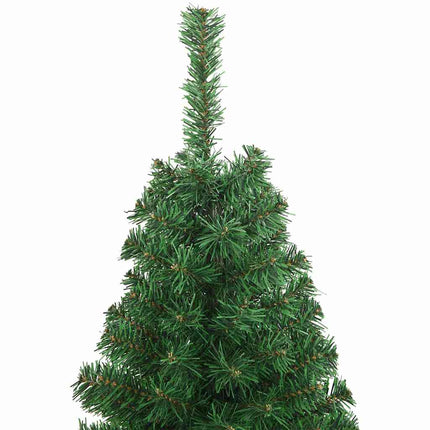 Plastgran med tjocka grenar grön 120 cm PVC