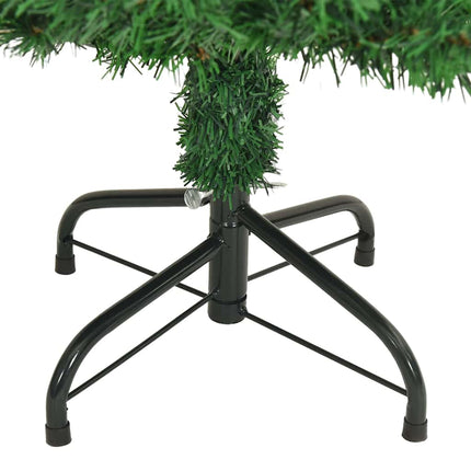 Plastgran med tjocka grenar grön 120 cm PVC