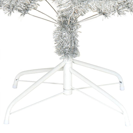 Plastgran med fot silver 240 cm PET