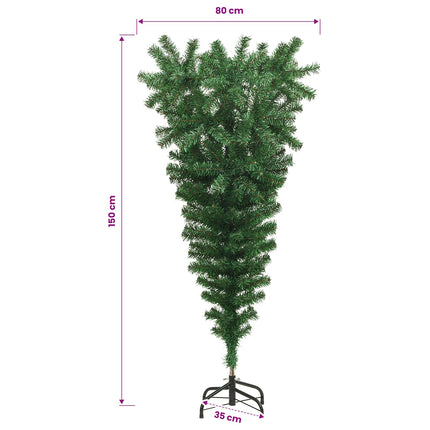 Julgranar PVC, Steel Grön