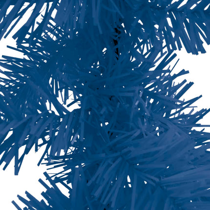Julgirlang med LED-lampor 10 m blå