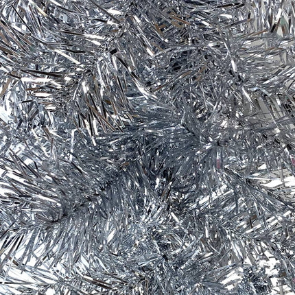 Julgirlang med LED-lampor 20 m silver