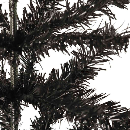 Julgran smal svart 150 cm