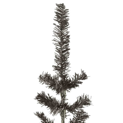 Julgran smal svart 240 cm