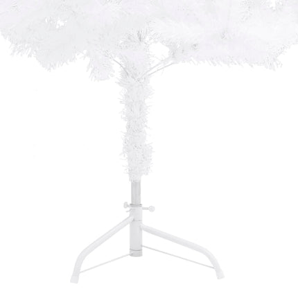 Plastgran för hörn vit 240 cm PVC
