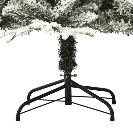 Plastgran med snö grön 180 cm PVC&PE