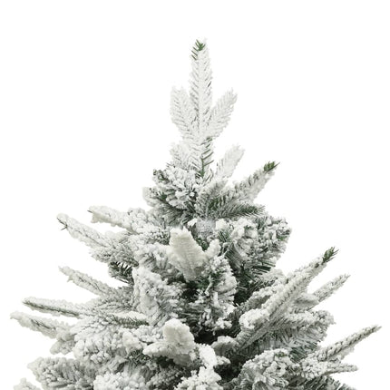 Plastgran med snö grön 210 cm PVC&PE
