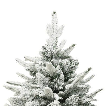 Plastgran med snö grön 240 cm PVC&PE