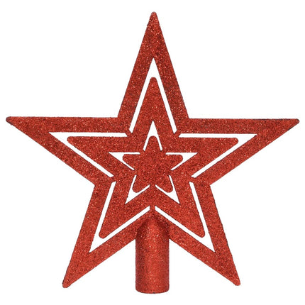Julgranskulor 108 st röd och vit