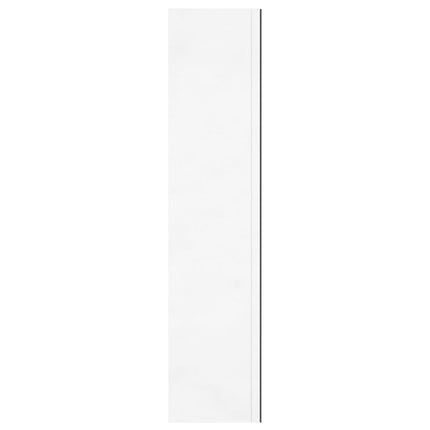 Spegelskåp för badrum vit glänsande 60x15x75 cm MDF