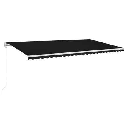 Automatisk markis 600x350 cm antracit