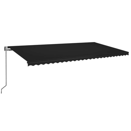 Automatisk markis 600x350 cm antracit