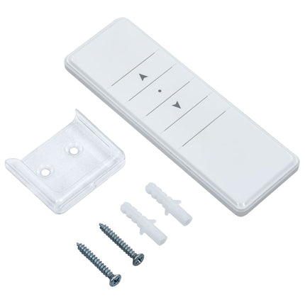 Automatiserad markis vindsensor rullgardin LED 3x2,5m gul/vit