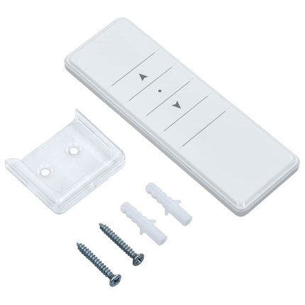 Automatisk markis vindsensor rullgardin LED 4,5x3m antracit
