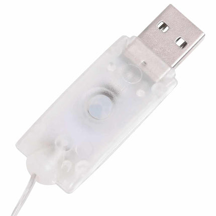 Dekorativ snögubbe med LED lyxigt tyg 60 cm