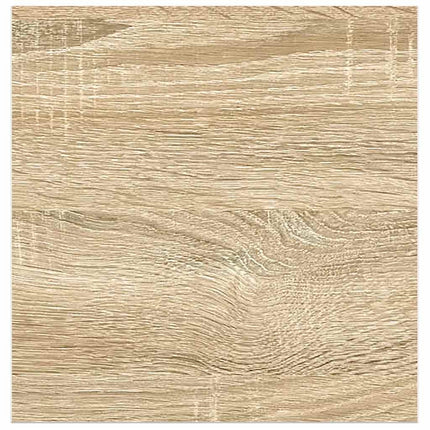 Svävande vägghyllor 4 st ek och vit 23x23,5x3,8 cm MDF