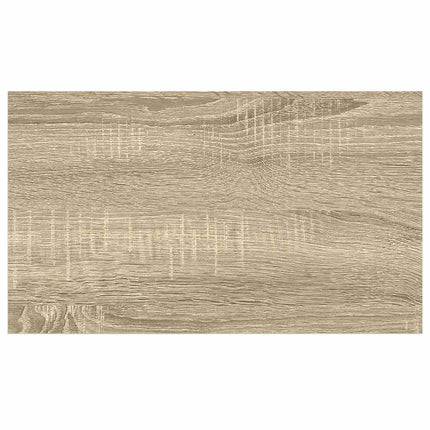 Svävande vägghyllor 2 st ek och vit 40x23,5x3,8 cm MDF