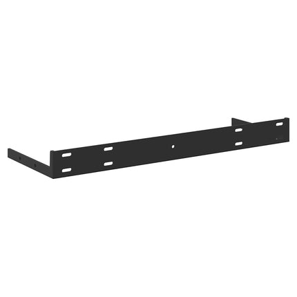 Svävande vägghylla betonggrå 50x23,5x3,8 cm MDF