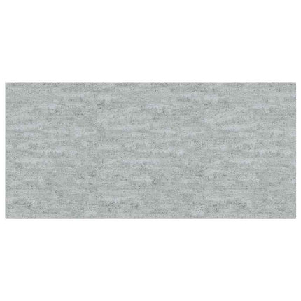 Svävande vägghyllor 2 st betonggrå 50x23,5x3,8 cm MDF
