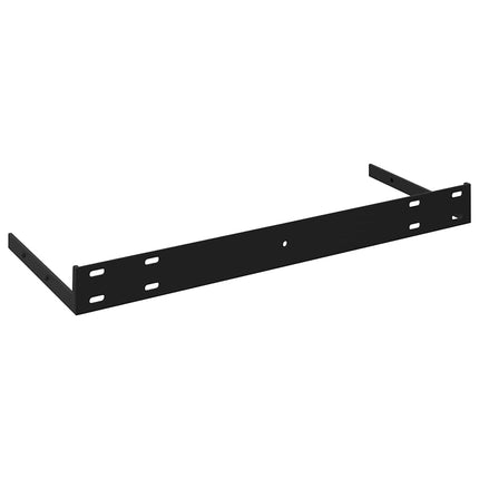 Svävande vägghylla betonggrå 60x23,5x3,8 cm MDF