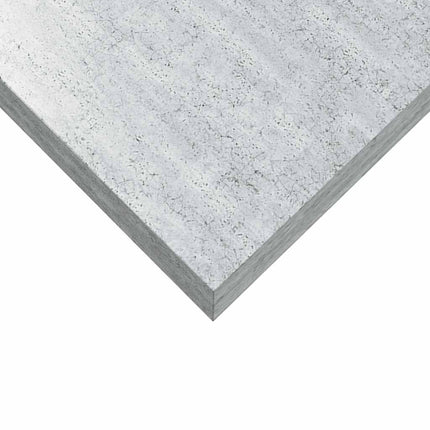Svävande vägghylla betonggrå 80x23,5x3,8 cm MDF