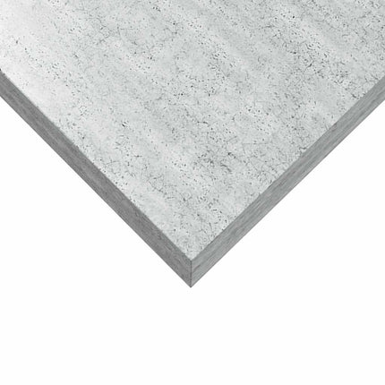Svävande vägghylla betonggrå 90x23,5x3,8 cm MDF