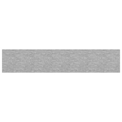 Svävande vägghylla betonggrå 120x23,5x3,8 cm MDF