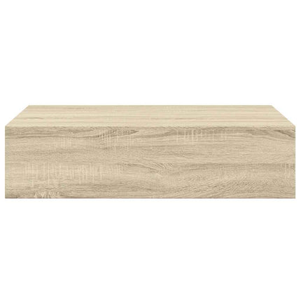 Väggmonterad låda ek 40x23,5x10 cm MDF