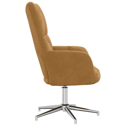 Vilstol brun sammet
